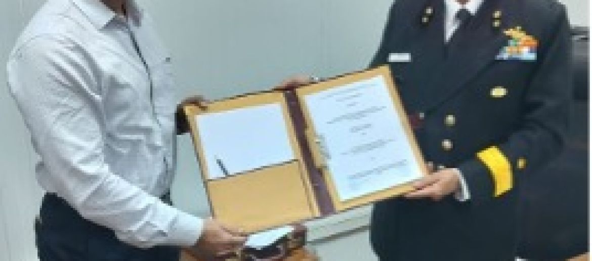 Yeoman Marine Pvt Ltd Signed Service Manday Rate Contract with Indian Coast Guard.
