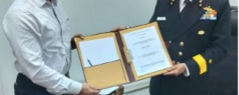 Yeoman Marine Pvt Ltd Signed Service Manday Rate Contract with Indian Coast Guard.